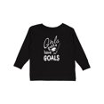 thumbnail image 1 of Inktastic Girls Gotta Have Goals- Hockey Player Girls Long Sleeve Toddler T-Shirt, 1 of 5