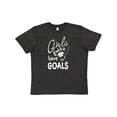 thumbnail image 1 of Inktastic Girls Gotta Have Goals- Hockey Player Youth T-Shirt, 1 of 5