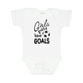 thumbnail image 1 of Inktastic Girls Gotta Have Goals Soccer Girls Baby Bodysuit, 1 of 5