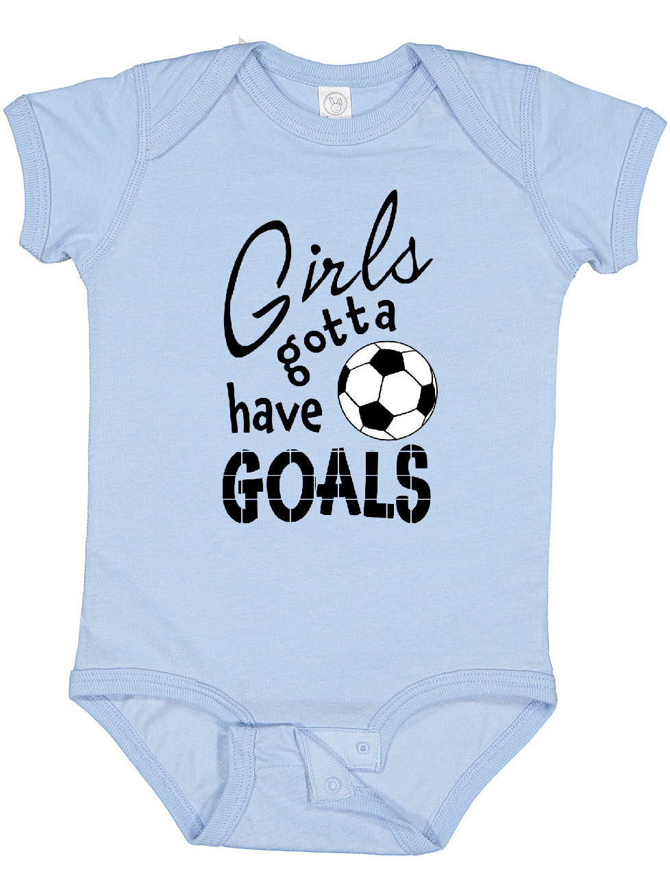 Inktastic Girls Gotta Have Goals Soccer Girls Baby Bodysuit