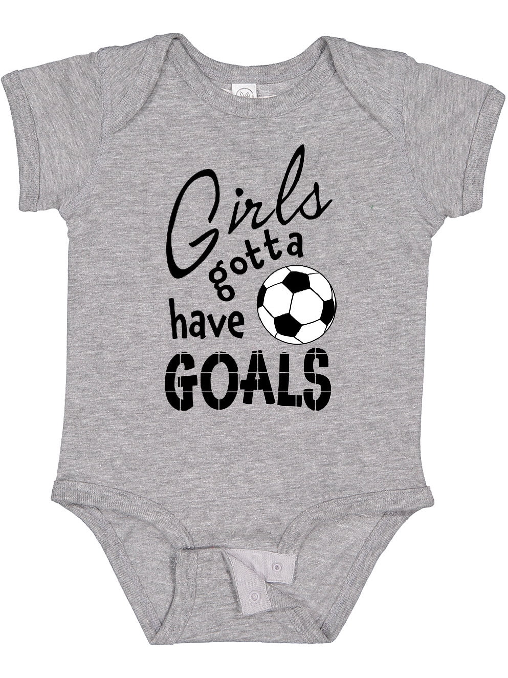 Inktastic Girls Gotta Have Goals Soccer Girls Baby Bodysuit