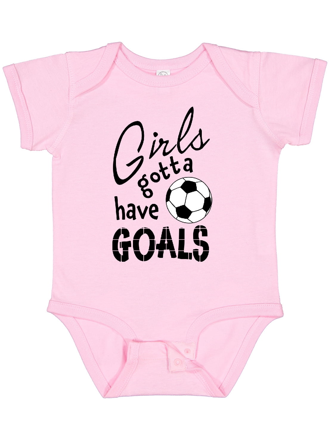 Inktastic Girls Gotta Have Goals Soccer Girls Baby Bodysuit