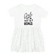 thumbnail image 1 of Inktastic Girls Gotta Have Goals Soccer Girls Toddler Dress, 1 of 5