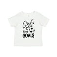 thumbnail image 1 of Inktastic Girls Gotta Have Goals Soccer Girls Toddler T-Shirt, 1 of 5