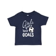 thumbnail image 1 of Inktastic Girls Gotta Have Goals Soccer Girls Toddler T-Shirt, 1 of 5