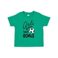 thumbnail image 1 of Inktastic Girls Gotta Have Goals Soccer Girls Toddler T-Shirt, 1 of 5