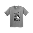 thumbnail image 1 of Inktastic Girls Gotta Have Goals Soccer Youth T-Shirt, 1 of 5