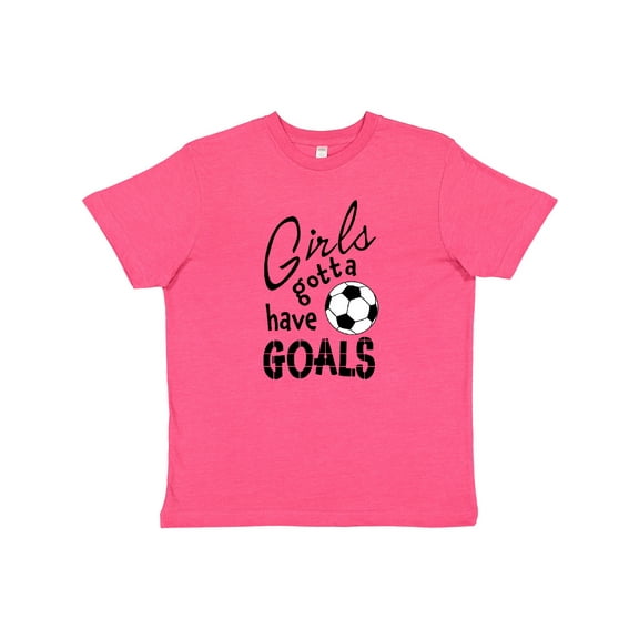 Inktastic Girls Gotta Have Goals Soccer Youth T-Shirt