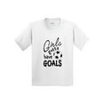 thumbnail image 1 of Inktastic Girls Gotta Have Goals Soccer Youth T-Shirt, 1 of 5