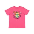 thumbnail image 1 of Inktastic Girls Happy Earth Day Youth T-Shirt, 1 of 5