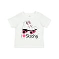 thumbnail image 1 of Inktastic Girls I Heart Skating Girls Toddler T-Shirt, 1 of 5