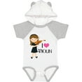 thumbnail image 1 of Inktastic Girls I Heart Violin Girls Baby Bodysuit, 1 of 5