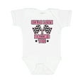 thumbnail image 1 of Inktastic Girls Love Racing Rally Flags Girls Baby Bodysuit, 1 of 5