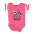 thumbnail image 1 of Inktastic Girls Love Racing Rally Flags Girls Baby Bodysuit, 1 of 5
