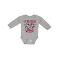 thumbnail image 1 of Inktastic Girls Love Racing Rally Flags Girls Long Sleeve Baby Bodysuit, 1 of 5