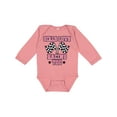 thumbnail image 1 of Inktastic Girls Love Racing Rally Flags Girls Long Sleeve Baby Bodysuit, 1 of 5