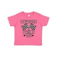 thumbnail image 1 of Inktastic Girls Love Racing Rally Flags Girls Toddler T-Shirt, 1 of 5