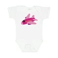 thumbnail image 1 of Inktastic Girls Pink Airplane Pilot Girls Baby Bodysuit, 1 of 5