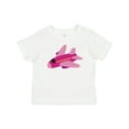 thumbnail image 1 of Inktastic Girls Pink Airplane Pilot Girls Baby T-Shirt, 1 of 5