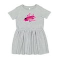 thumbnail image 1 of Inktastic Girls Pink Airplane Pilot Girls Toddler Dress, 1 of 5