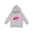 thumbnail image 1 of Inktastic Girls Pink Airplane Pilot Toddler Hoodie, 1 of 4