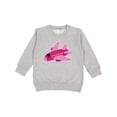 thumbnail image 1 of Inktastic Girls Pink Airplane Pilot Toddler Sweatshirt, 1 of 4