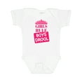 thumbnail image 1 of Inktastic Girls Rule, Boys Drool Girls Baby Bodysuit, 1 of 5