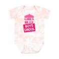 thumbnail image 1 of Inktastic Girls Rule, Boys Drool Girls Baby Bodysuit, 1 of 5