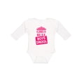thumbnail image 1 of Inktastic Girls Rule, Boys Drool Girls Long Sleeve Baby Bodysuit, 1 of 5