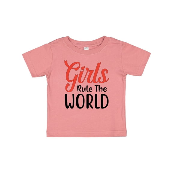 Inktastic Girls Rule the World Boys or Girls Baby T-Shirt