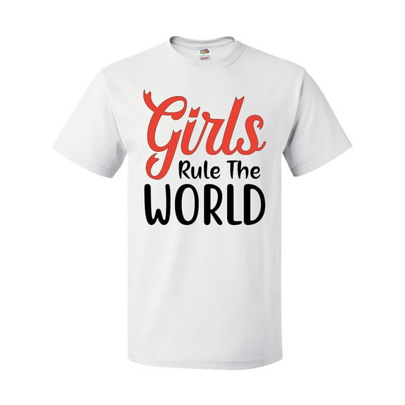 Inktastic Girls Rule the World T-Shirt