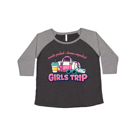 Inktastic Girls Trip Women's Plus Size T-Shirt
