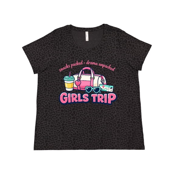 Inktastic Girls Trip Women's Plus Size T-Shirt