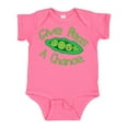 thumbnail image 1 of Inktastic Give Peas a Chance. Boys or Girls Baby Bodysuit, 1 of 5