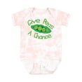 thumbnail image 1 of Inktastic Give Peas a Chance. Boys or Girls Baby Bodysuit, 1 of 5