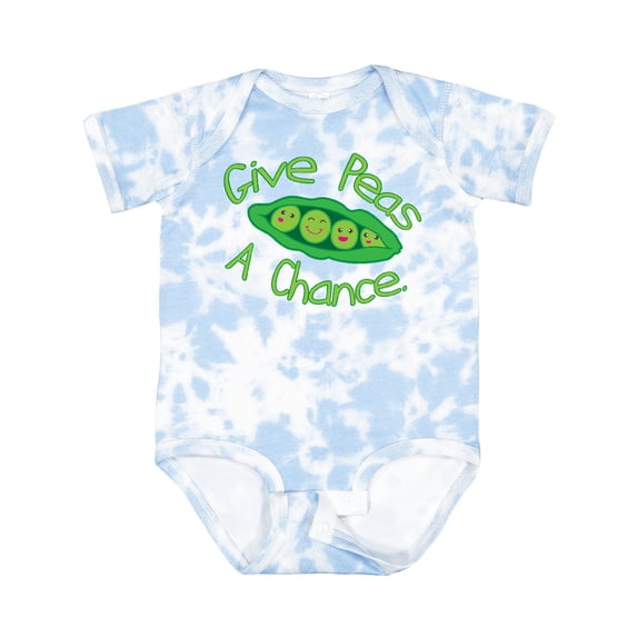 Inktastic Give Peas a Chance. Boys or Girls Baby Bodysuit