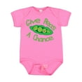 thumbnail image 1 of Inktastic Give Peas a Chance. Boys or Girls Baby Bodysuit, 1 of 5