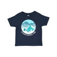 thumbnail image 1 of Inktastic Glacier National Park Blue Montana Boys or Girls Baby T-Shirt, 1 of 5
