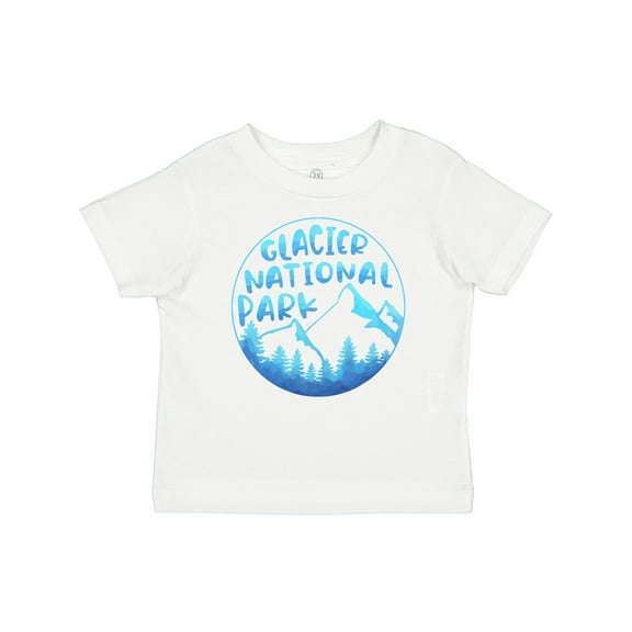 Inktastic Glacier National Park Montana Blue Mountains Boys or Girls Baby T-Shirt