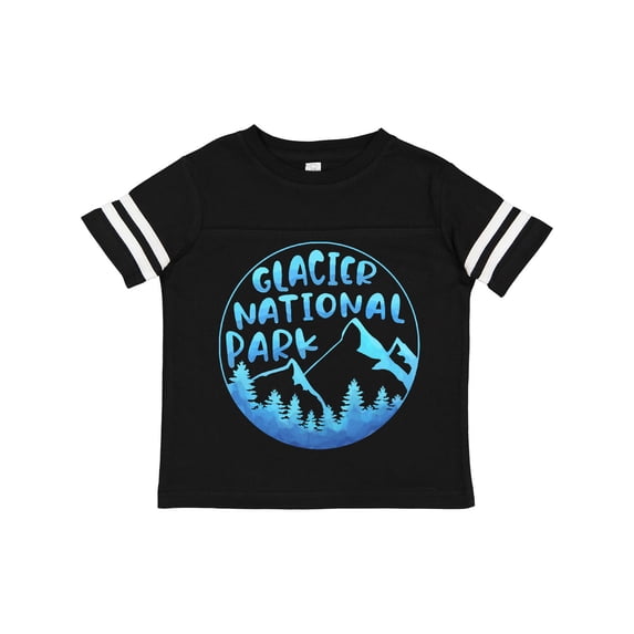 Inktastic Glacier National Park Montana Blue Mountains Boys or Girls Toddler T-Shirt