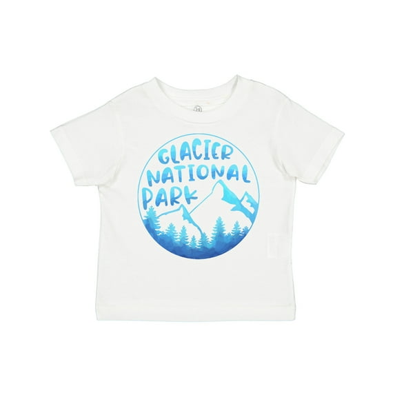 Inktastic Glacier National Park Montana Blue Mountains Boys or Girls Toddler T-Shirt