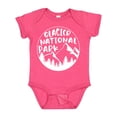 thumbnail image 1 of Inktastic Glacier National Park Montana Mountains Boys or Girls Baby Bodysuit, 1 of 5