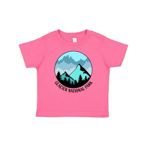 Inktastic Glacier National Park Montana Mountains Boys or Girls Baby T-Shirt