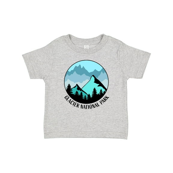 Inktastic Glacier National Park Montana Mountains Boys or Girls Baby T-Shirt