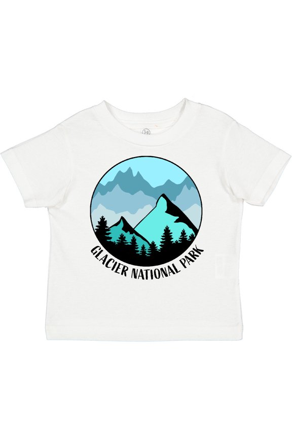 Glacier National Park Montana Mountains Boys or Girls Toddler T-Shirt