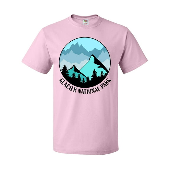 Inktastic Glacier National Park Montana Mountains T-Shirt