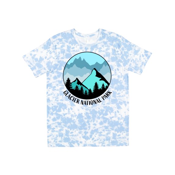 Inktastic Glacier National Park Montana Mountains T-Shirt
