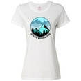 thumbnail image 1 of Inktastic Glacier National Park Montana Mountains Women's T-Shirt, 1 of 5