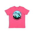 thumbnail image 1 of Inktastic Glacier National Park Montana Mountains Youth T-Shirt, 1 of 5