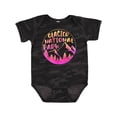 thumbnail image 1 of Inktastic Glacier National Park Montana Pink Mountains Boys or Girls Baby Bodysuit, 1 of 5